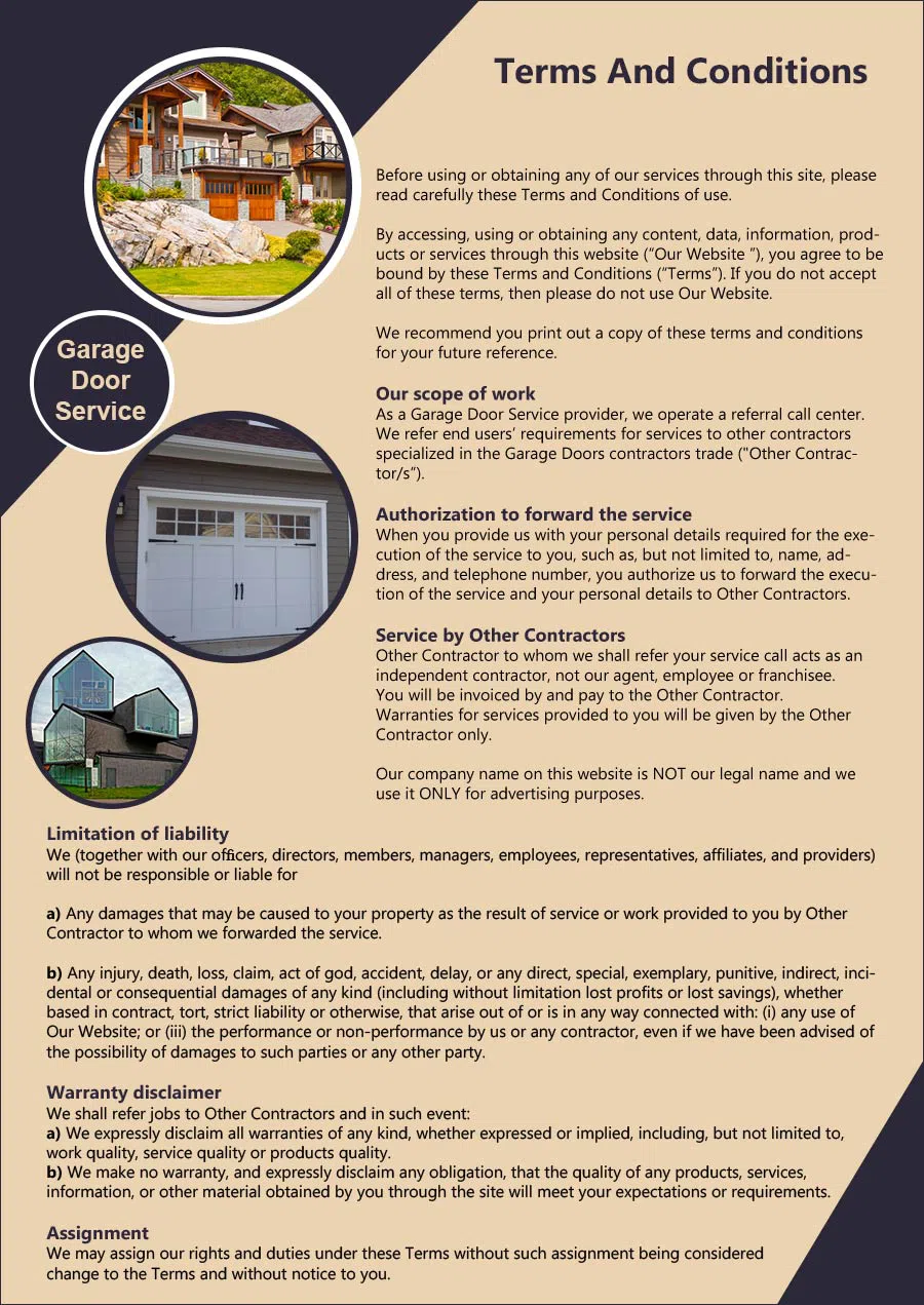 Garage Door Mobile Service Los Angeles, CA 323-645-9648